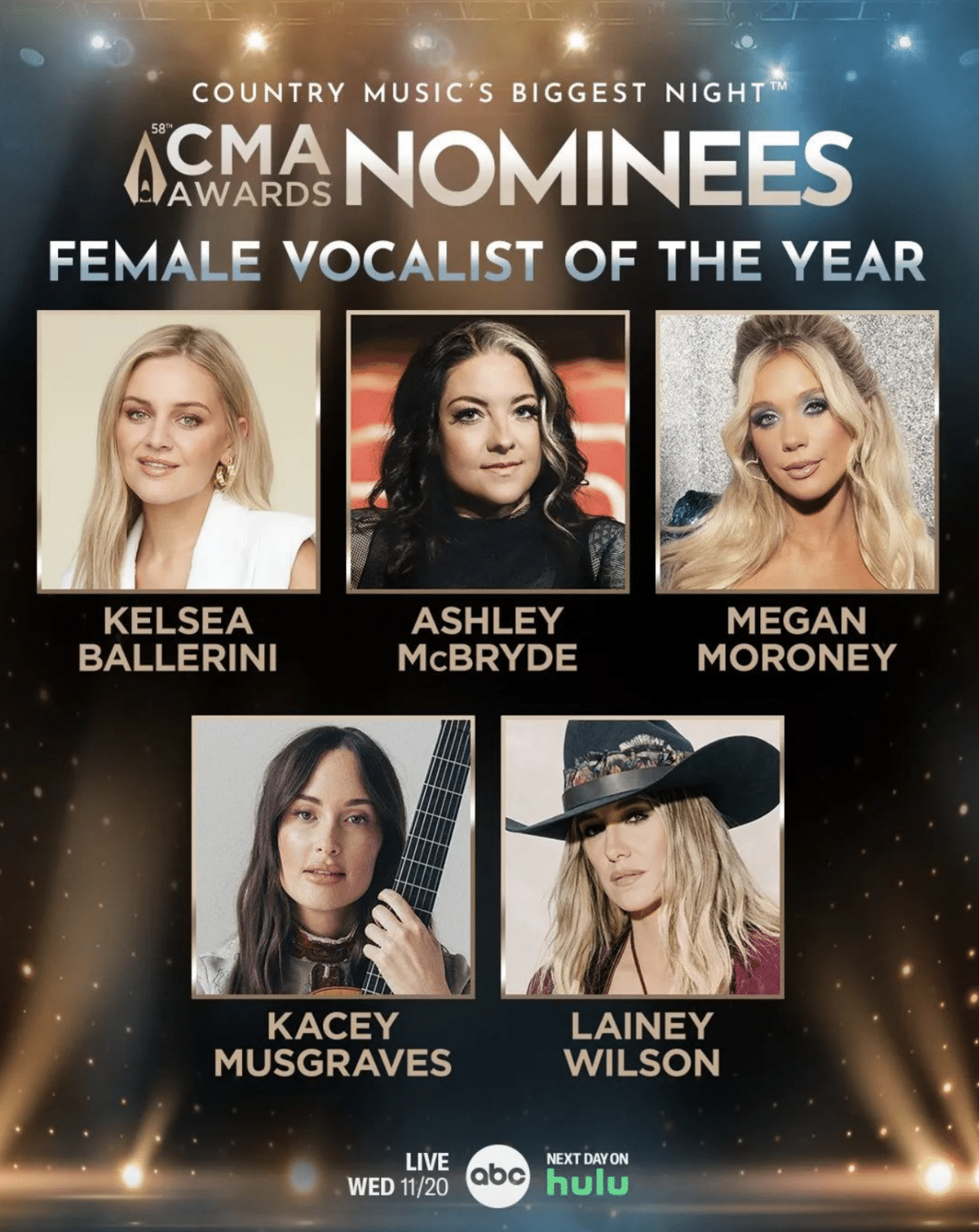 Miranda Lambert Not Nominated For CMA Female Vocalist Of The Year After